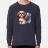 ssrcolightweight sweatshirtmens322e3f696a94a5d4frontsquare productx1000 bgf8f8f8 15 - Shih Tzu Gifts