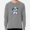 ssrcolightweight sweatshirtmensheather grey lightweight raglan sweatshirtfrontsquare productx1000 bgf8f8f8 1 - Shih Tzu Gifts