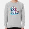 ssrcolightweight sweatshirtmensheather greyfrontsquare productx1000 bgf8f8f8 20 - Shih Tzu Gifts