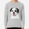 ssrcolightweight sweatshirtmensheather greyfrontsquare productx1000 bgf8f8f8 24 - Shih Tzu Gifts