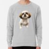 ssrcolightweight sweatshirtmensheather greyfrontsquare productx1000 bgf8f8f8 28 - Shih Tzu Gifts