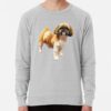 ssrcolightweight sweatshirtmensheather greyfrontsquare productx1000 bgf8f8f8 31 - Shih Tzu Gifts