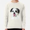 ssrcolightweight sweatshirtmensoatmeal heatherfrontsquare productx1000 bgf8f8f8 24 - Shih Tzu Gifts