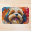 urbathmat flatlay largesquare1000x1000.1u5 18 - Shih Tzu Merch