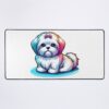 urdesk mat flatlaysquare1000x1000 36 - Shih Tzu Merch