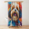 urshower curtain closedsquare1000x1000.1 19 - Shih Tzu Merch