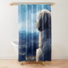 urshower curtain closedsquare1000x1000.1 3 - Shih Tzu Merch