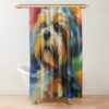 urshower curtain closedsquare1000x1000.1 9 - Shih Tzu Merch