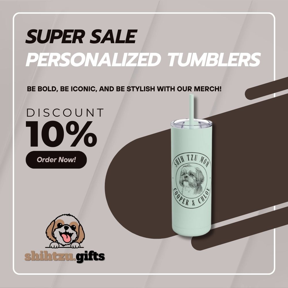 Personalized Shih Tzu Tumblers Collection