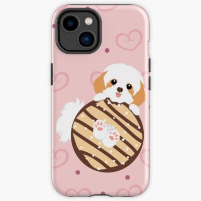 Love Shih Tzu And Donut Iphone Case