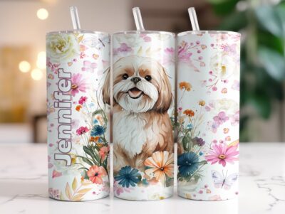 Shih Tzu Personalized Tumbler