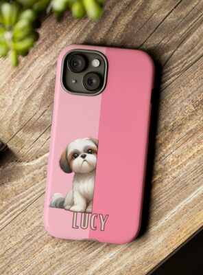 Personalized Shih Tzu Dog Lover iPhone Case